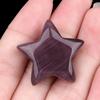 Mini-Sternfigur aus Kunstkristall Heilstein Sternförmige Verzierung Handgeschnitzte Taschensternsteine für Meditation Reiki Ausgleichsdekor