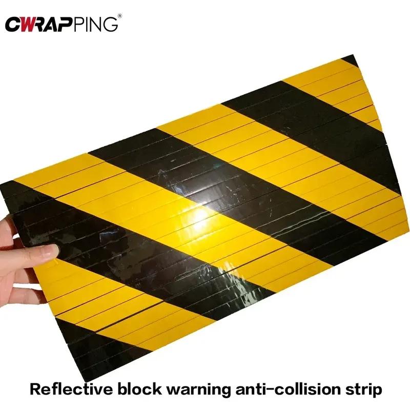 4Pcs Garage Car Door Protector Wall Corner Bumper Guard Foam Block for Parking Spaces Warehouses Protecte Bump and Scratches