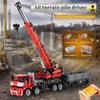 MOULD KING Technische Bausteine APP Fernbedienung LKW All-Terrain Piling Plattform Fahrzeug Kinderspielzeug Weihnachtsgeschenke