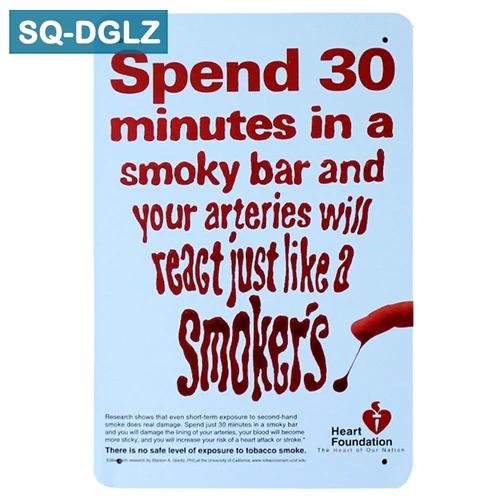 [SQ-DGLZ] NO PHOTOGRAPHY & No Smoking Metal Sign Wall Decor Tin Sign Vintage Metal Signs Home Decor Painting Plaques Art Poster