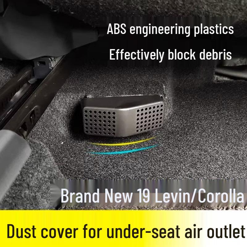 Toyota Corolla Under-Seat Air Vent Anti-Clogging Dust Cover