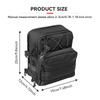 Motorcycle Sissy Bar T-Bar Handlebar Bag For Harley Softail Dyna Sportster FXBB Custom Front Handle Bars Bags Travel Pouch Bag
