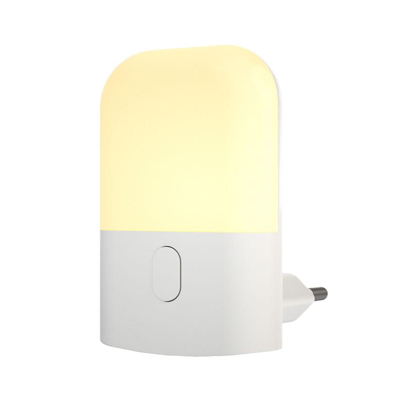 Senya-Pro Energy Saving Dusk to Dawn Sensor RGB Mini ABS Plug-in LED Night Light for Bedroom