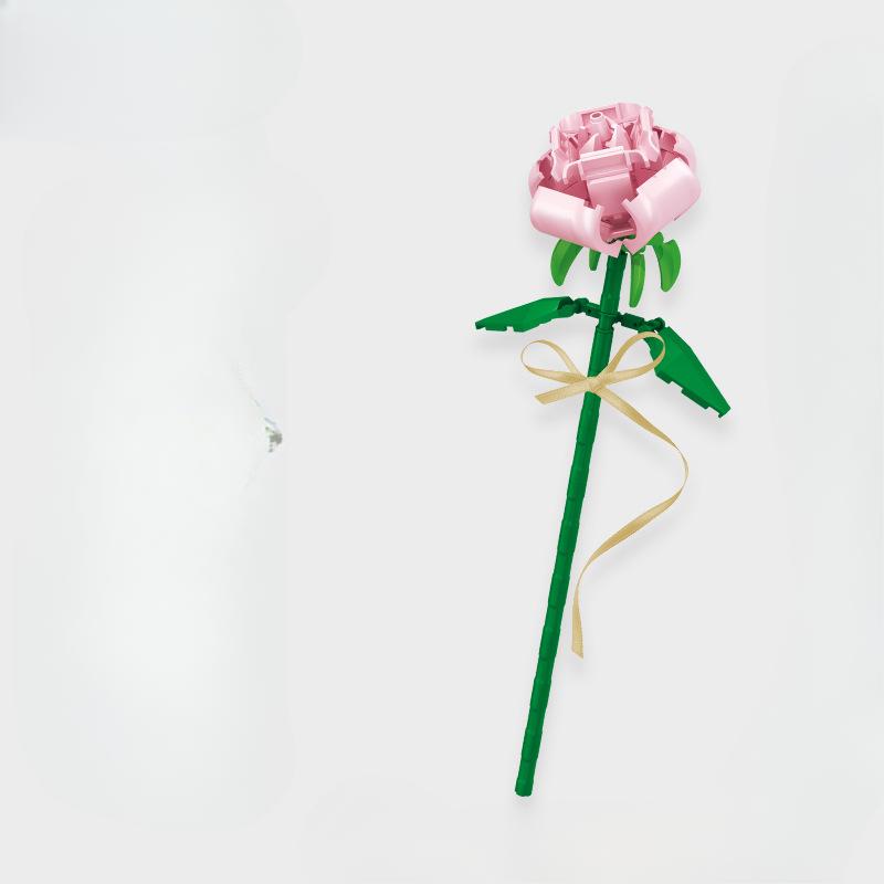 

Совместимо с детскими игрушками-конструкторами для подарков на праздники «Сделай сам» в виде цветов 9*14.5*6cm