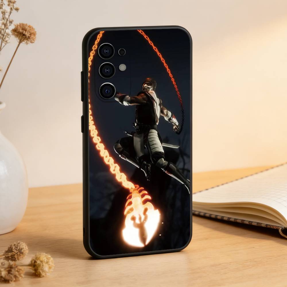 Mortal K-Kombat Game Phone Case For Samsung S25,S24,S21,S22,S23,S30,Ultra,S20,Plus,Fe,Soft Silicone Black Cover