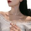 Korean Version Ins Niche Light Luxury Fashion Women's Pearl Collarbone Chain Necklace, Exquisite Millet Bead Single-layer Pearl Necklace