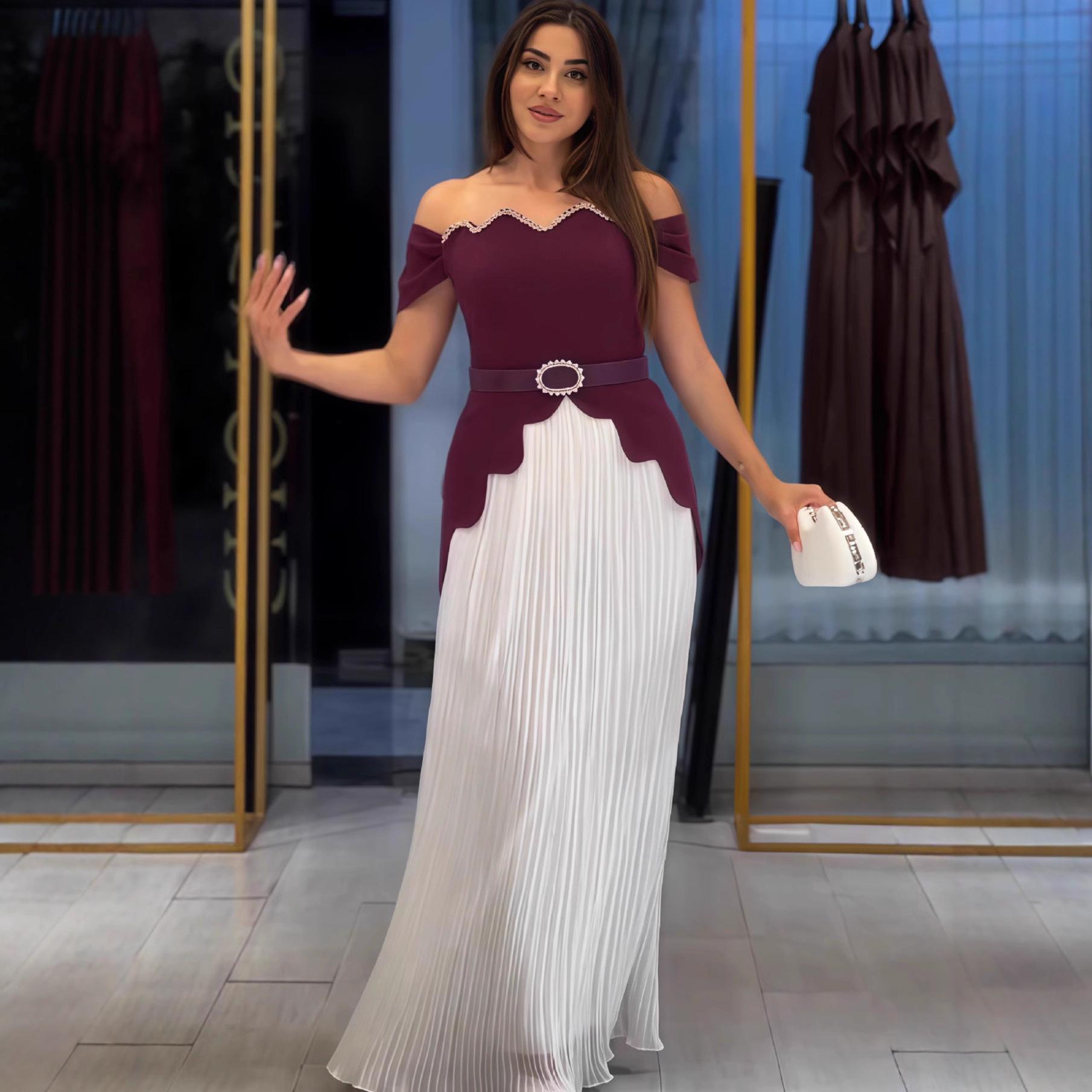 

2025 Европейский и Американский Летний Комплект из Двух Предметов с Завышенной Талией и Слим-силуэтом XX-Large