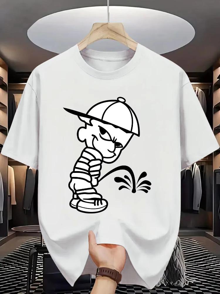

Funny Graphic Men T-Shirt Cotton O-neck Short-sleeved Tee Tops Casual Harajuku Unisex Oversized T Shirt Streetwear Tshirts Tops S разноцветный