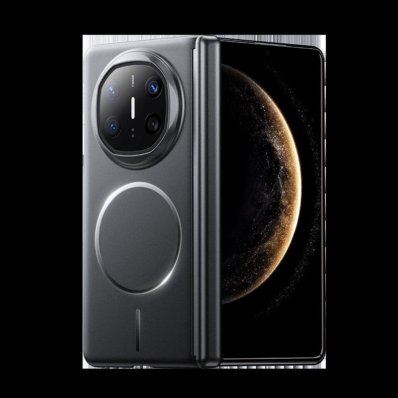 Applicable To Huawei MateX1 Folding Screen Mobile Phone Case Mate X1 Magnetic Attraction Center Axis Metallic Paint Hinge X1 Protective Case