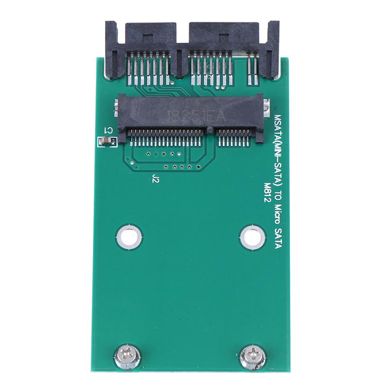 1Pc Mini Pcie Pci-E Msata 3X5Cm Ssd To 1.8" Micro Sata Adapter Converter Card