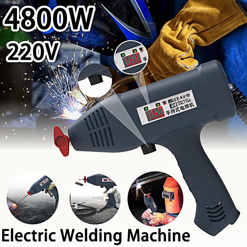 220V 50/60 Hz Portable Electric Arc Automatic Digital Intelligent Welding Machine Automatic Welding Machine Handheld Welder 4800W