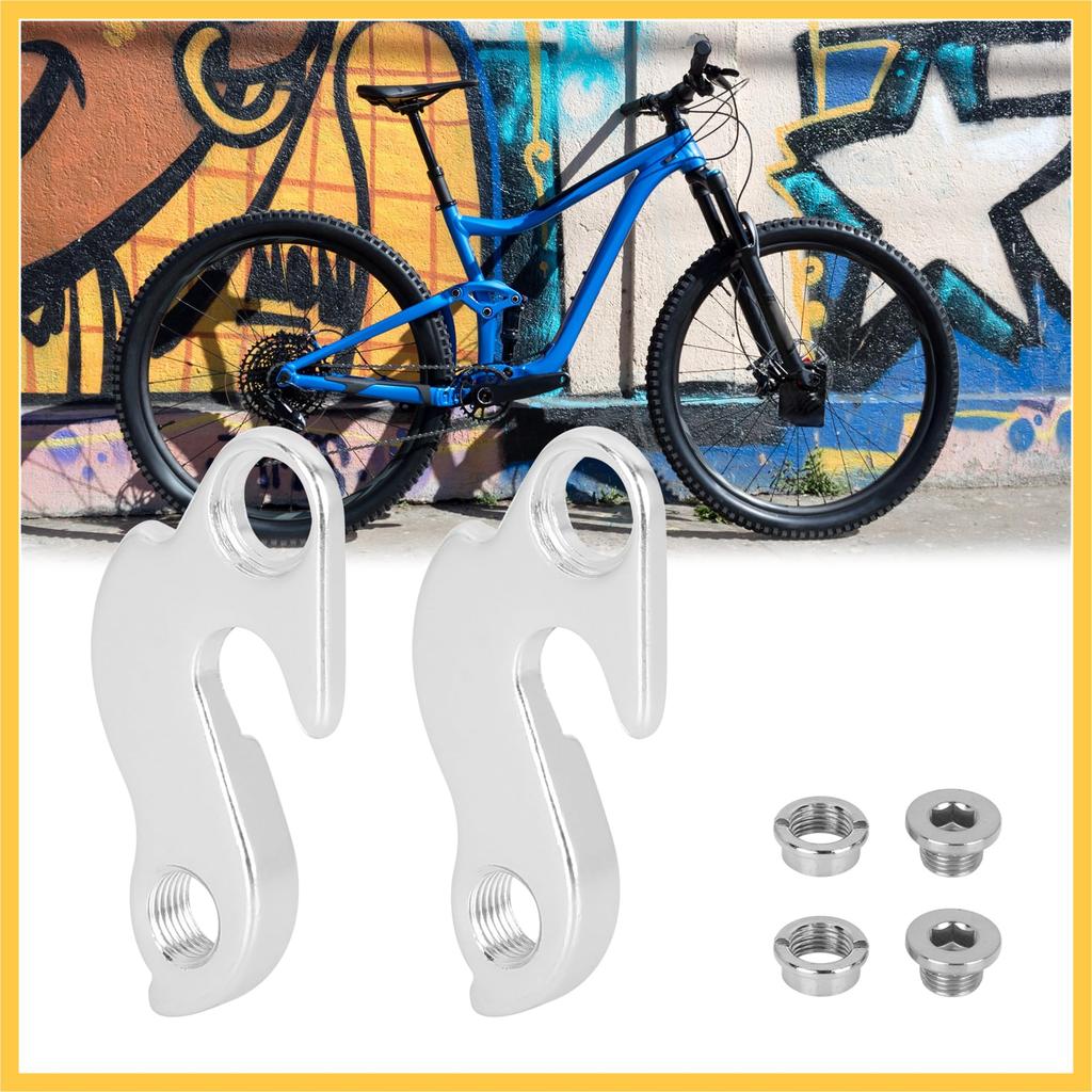 BULLSPANN Bicycle Tail Hooks for Rear Derailleur Hangers, Compatible with Tianxs Trek Giant, 2 Replacement Parts and Accessories