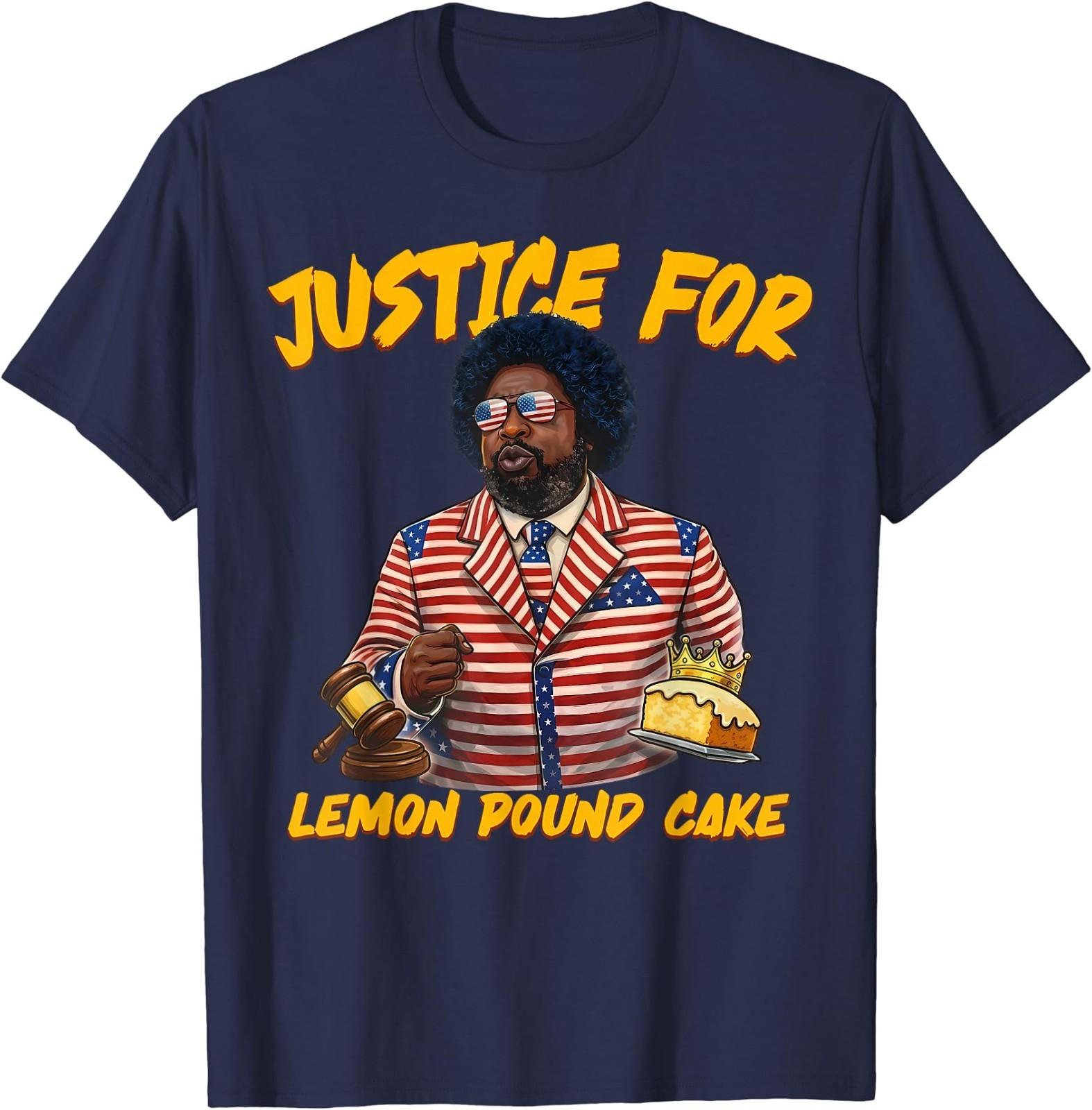 Justice for Afroman Lemon Pound Cake T-Shirt S разноцветный