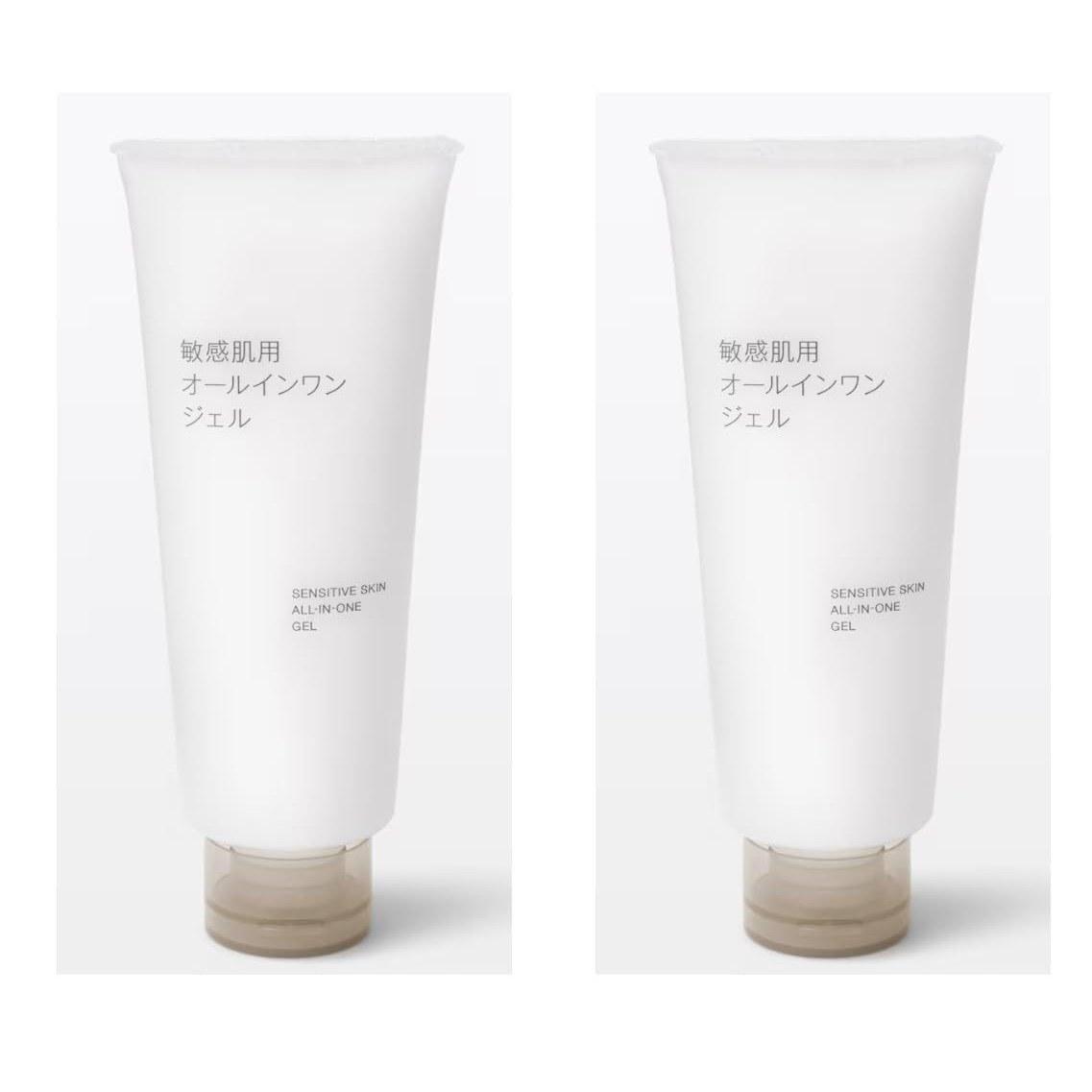 Muji Sensitive Skin All-in-One Gel 150g Set 2
