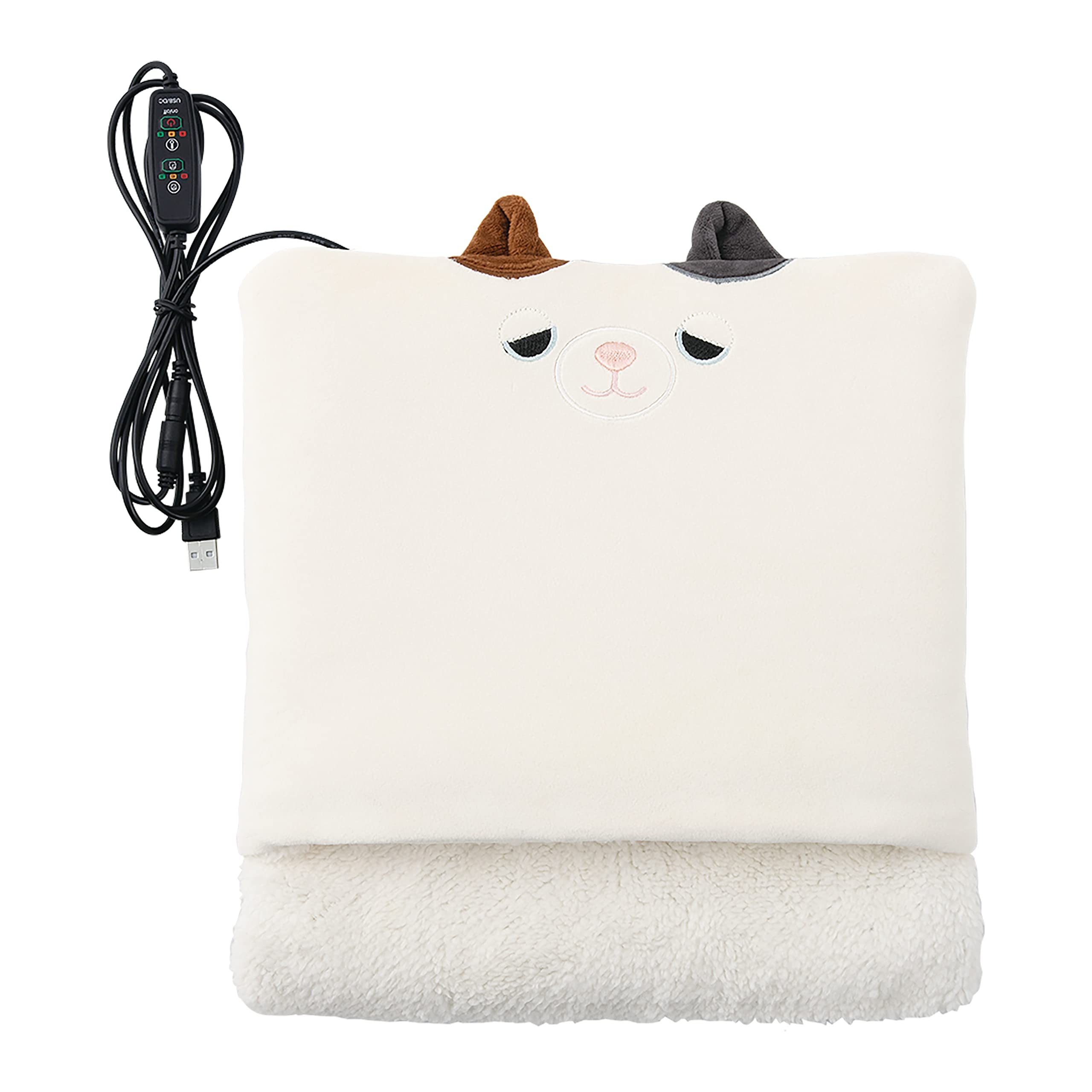 

Livheart USB Foot Warmer, Relax Work Warm, Calico Cat Yuzu (approx. 30cm long), Warm, Electric, 94262-10
