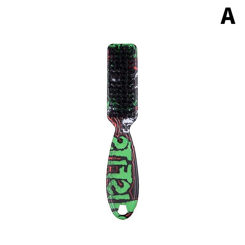 Double-Sided Professional Barber Neck Brush Comb Shaving Beard Salon Carving Duster Cleaning Brush Hair Cutting Comb