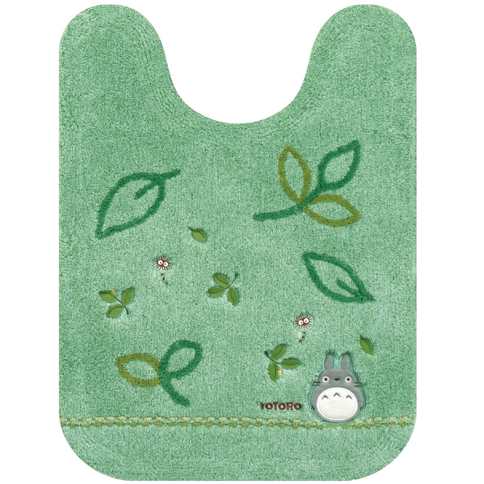 

Senko My Neighbor Totoro Forest Wind Long Toilet Mat, Approximately 80 x 60 cm, Green, 11833