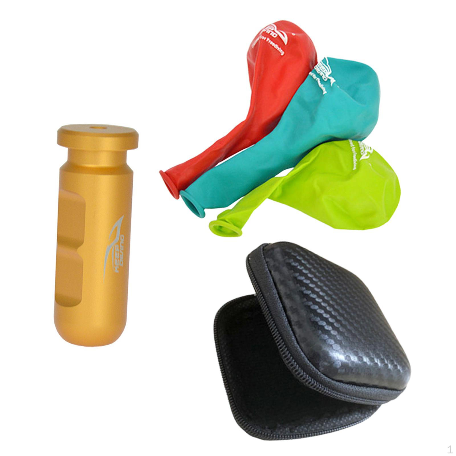 

Вспомогательный инструмент для выравнивания ушей для дайвинга, легкий вес с ящиком для хранения золотой