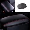 Middle Console Black Leather Cover Trim Armrest Box For Toyota Corolla 2014-2018