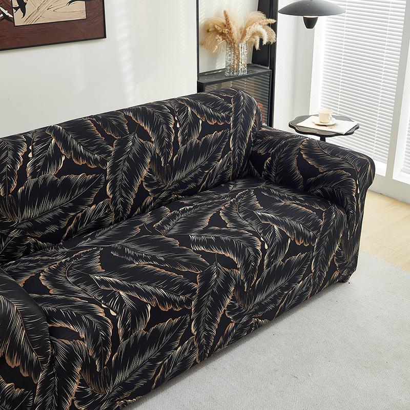 Stretch Milk Silk Printed All Inclusive Universal Sofa Cover Sofa Cover