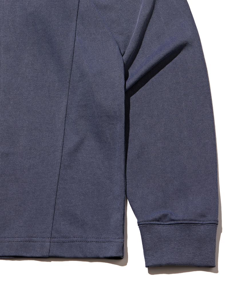 DISCUS ATHLETIC Raglan Logo Long Sleeve Pigment Blue