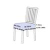 Washable Stretch Chair Seat Covers Removable Dirt-resistant Chair Slipcover  Kitchen