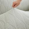 1 PC Jacquard Sofa Cover with Skirt Splash Can Be Easily Removed Couch Cover Protector of Bench with Armrest Plant Pattern
