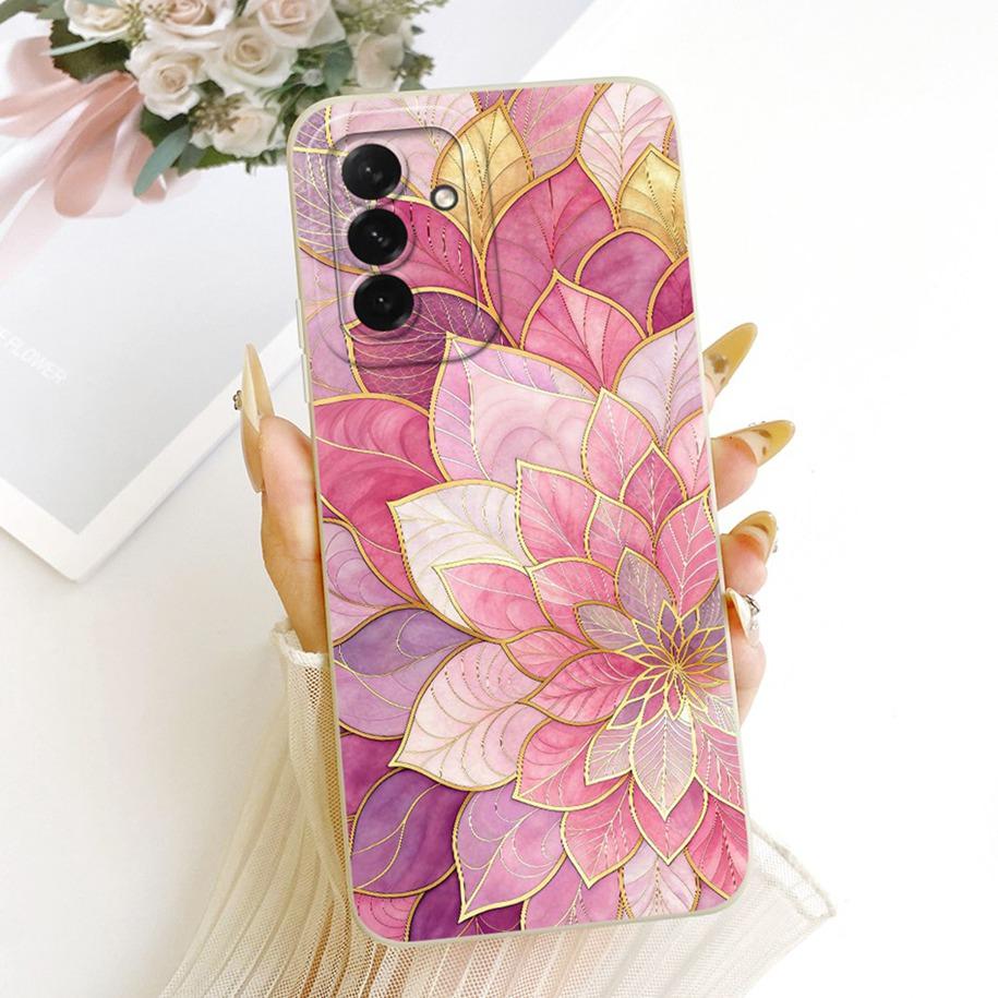 For Samsung A26 5G Case SM-A266B SM-A266E Shockproof Cover Popular Flower Soft TPU Phone Cases For Samsung Galaxy A26 A 26 Funda