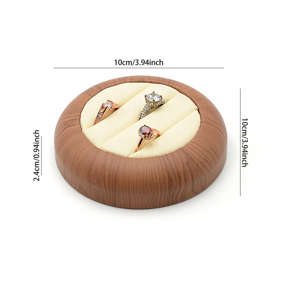 Ins Style Ring Organizer Scratch Resistant Jewelry Organizer Shelf Wedding Ring Display Stand Stackable Ring Holder Perfect Gift