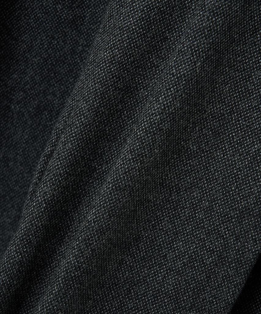 NOIRER Six-Pocket Wide Slacks (Charcoal)