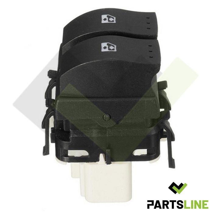 Partsline Front Left Window Lifter Button for CLIO III MODUS THALIA II TWINGO II - 214943A 214943B 8200214943