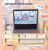 Office Desktop Monitor Riser with Drawer Storage