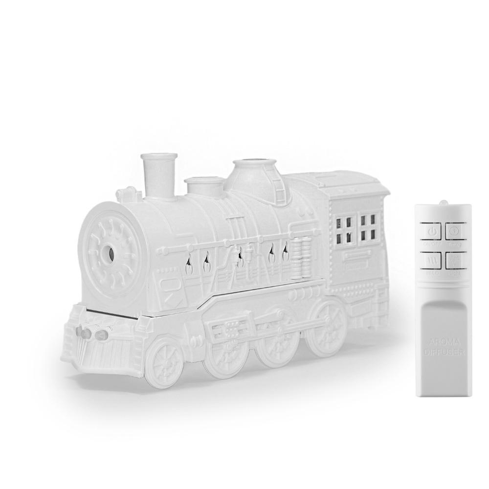 Remote Control Train Shape Diffuser Cool Mist Air Humidifier Essential Oil Diffuser  Home