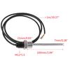 DS18B20 Digital Temperature Sensor G1/2\" Thread Probe DIA=7mm 3-core Wire SUS304 Drop Ship