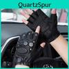 Special Forces Men Leather Half Finger Gloves For Cycling And Tactical Sports