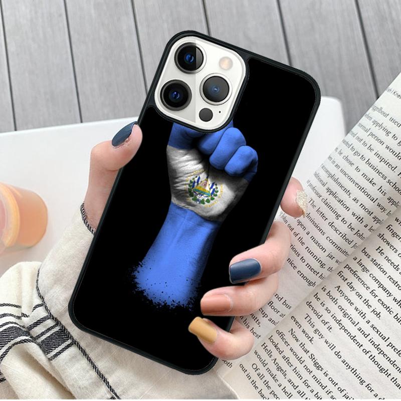 El Salvador National Flag Phone Case For iPhone 17 Air 16 15 14 11 12 13 Pro MAX Plus Cover Shell Coque