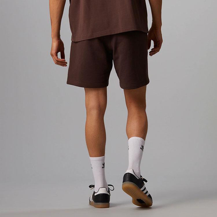 Adidas Originals Trefoil x Pharrell Williams Solid Casual Breathable Shorts Unisex Bottoms Brown HJ7066
