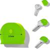 Flexible Silicone Key Cap Colorful Key Identifier Key Case for Easy Identification