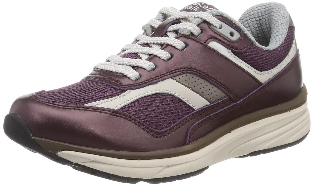 Asahi Medical Walk Walking Shoes, KV78401, Women's, Size 24.5 cm, 3E, with SHM Technology to Prevent Knee Problems