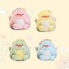 Macaroncolored Dinosaur Stuffed Animal Doll Fluffy Hugging Pillow Kids Gift
