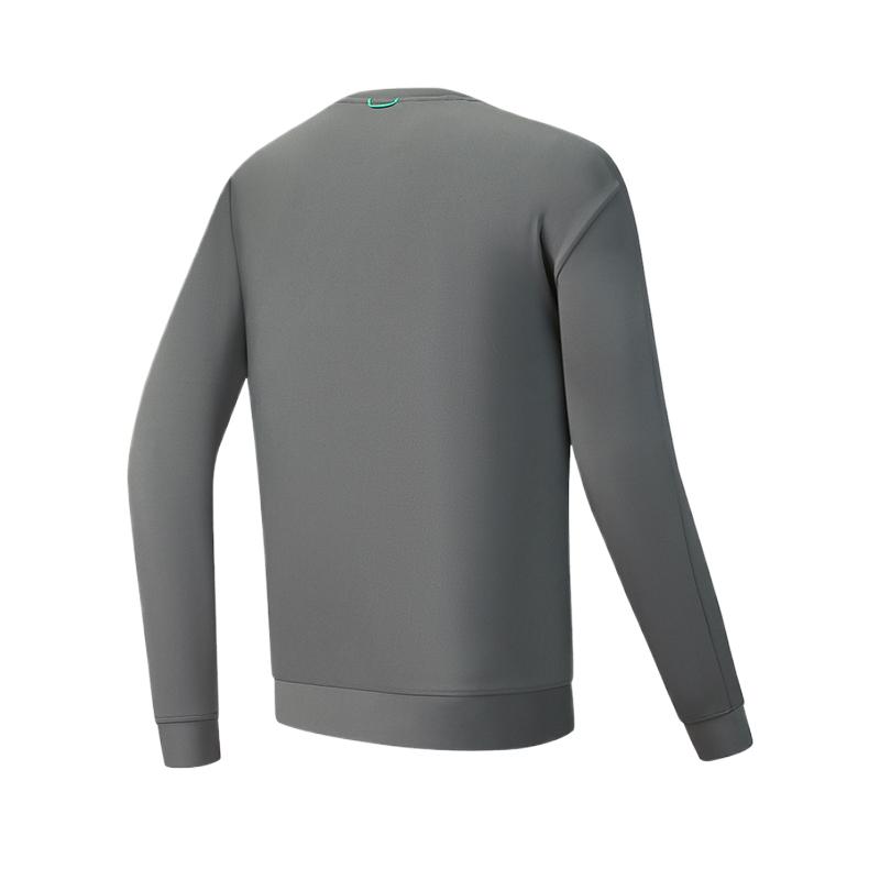 FILA Golf Series Long Sleeve Crew Neck Pullover Golf Shirt Men tops A11M545228FDY
