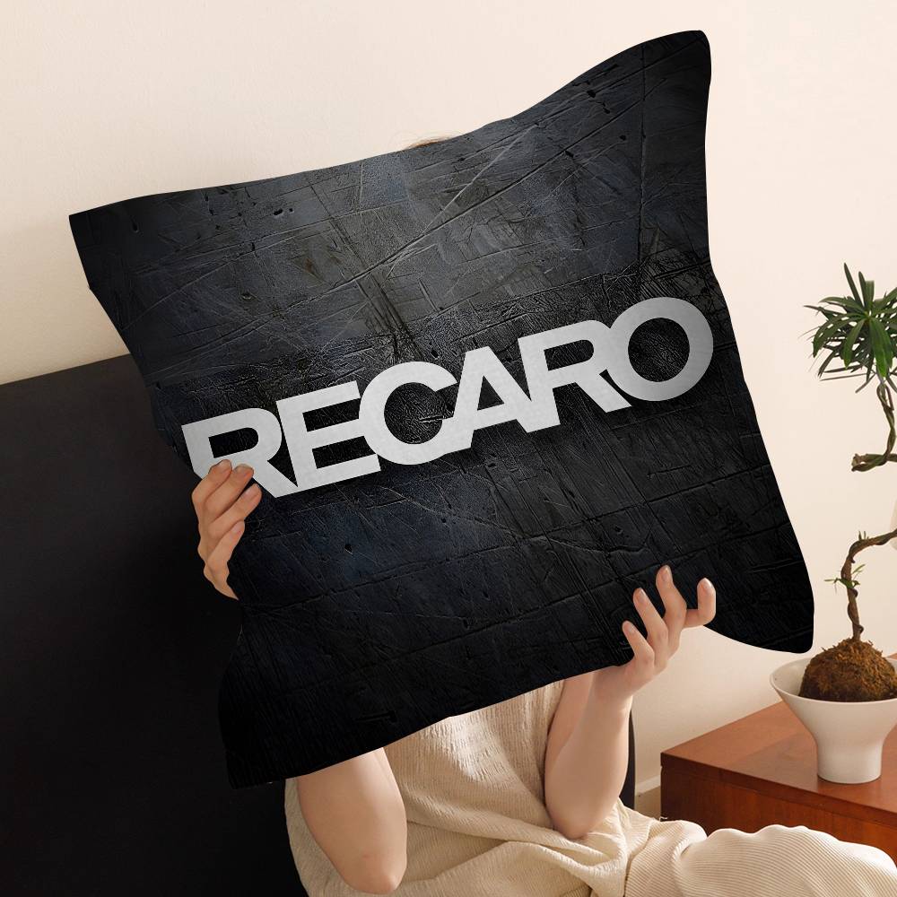R-Recaros Logo Kissen Kissenbezug Kissenhülle Wohnzimmer Sofa Heimdeko Personalisiert