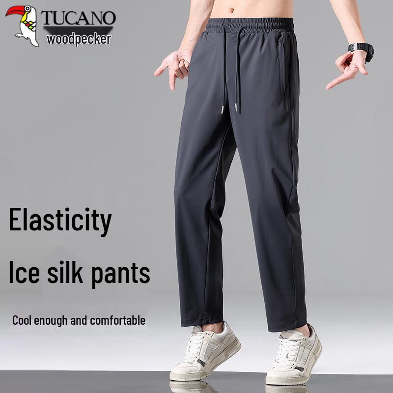 TUCANO Men s Ice Silk Stretch Casual Pants 5XL