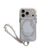 Korean Style Transparent Flower Bowknot Case for iPhone 17, 16 Pro Max, 15, 14 - High-End Feel