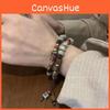 Exquisite Handcrafted Ceramic Bead Bracelet Minimalist Style For Couples Unisex Jewelry