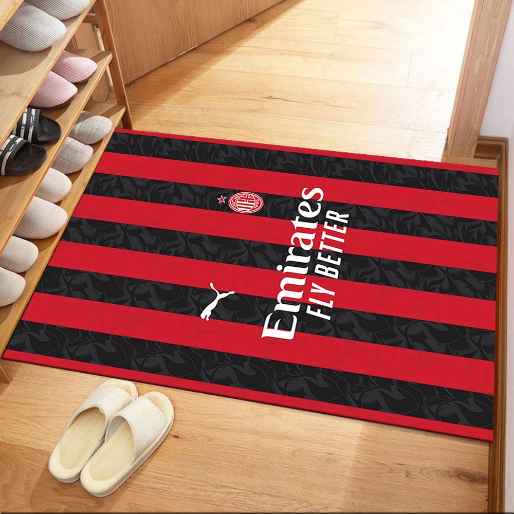 Ac Milan Floor Rug Office Rug Suitable For Study Room Dormitory Bedrooms Living Rooms Antislip Rug Anime Office Decor Gift For Festivals