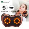 Neck Massage Pillow Kneading Heating Home Car Use