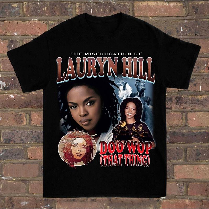 Lauryn Hill t-shirt pour hommes Vintage adulte Lt018 S разноцветный