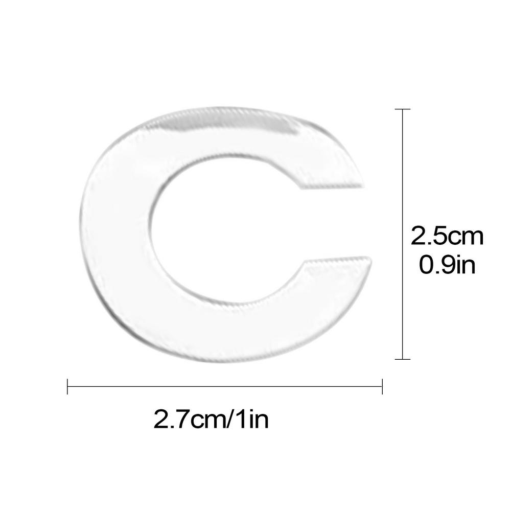 

Наклейка с буквами эмблемы автомобиля, водонепроницаемая и устойчивая к выцветанию для бампера автомобиля, прочные наклейки на автомобиль, наклейки с алфавитом, устойчивые к выцветанию