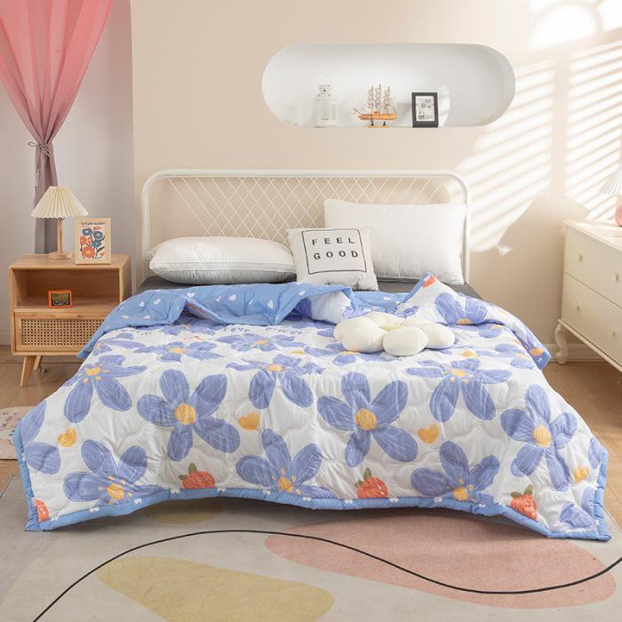 2025 Aloe Cotton Antibacterial Summer Quilt - Breathable, Silky Cool & Machine Washable